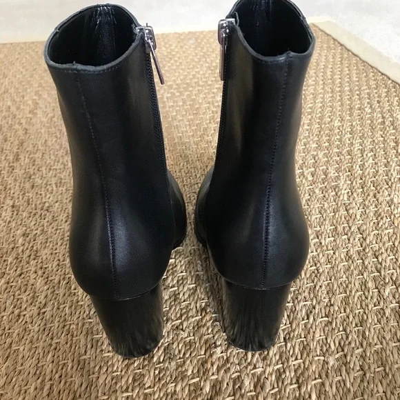 NEW Marc Fisher Giana Leather Pointed Boots 8.5 - Picture 7 of 11
